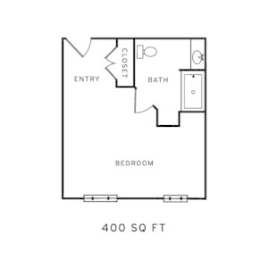 Floorplan of Ashton Manor, Assisted Living, Luling, LA 2