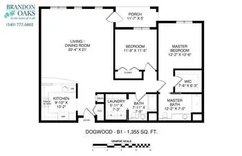 Floorplan of Brandon Oaks, Assisted Living, Nursing Home, Independent Living, CCRC, Roanoke, VA 9