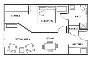 Floorplan of Bethel Lutheran Home, Assisted Living, Nursing Home, Independent Living, CCRC, Madison, SD 1