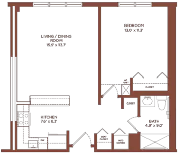 Floorplan of Hunt Community, Assisted Living, Nursing Home, Independent Living, CCRC, Nashua, NH 6