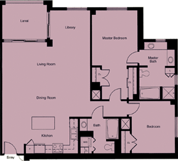 Floorplan of Kahala Nui, Assisted Living, Nursing Home, Independent Living, CCRC, Honolulu, HI 8