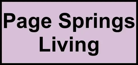 Logo of Page Springs Living, Assisted Living, Cornville, AZ