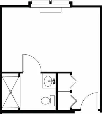 Floorplan of The Addison of Fayetteville, Assisted Living, Fayetteville, NC 2