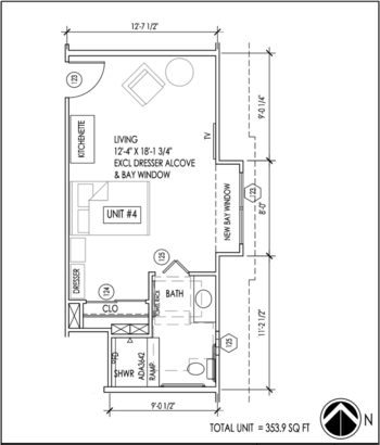 Floorplan of Evening's Porch Assisted Living, Assisted Living, Bayfield, CO 4