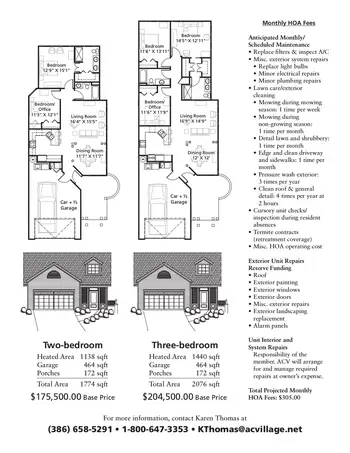 Floorplan of Advent Christian Village, Assisted Living, Nursing Home, Independent Living, CCRC, Live Oak, FL 3