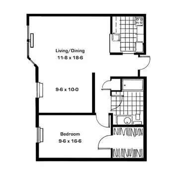 Floorplan of Birch Hill, Assisted Living, Nursing Home, Independent Living, CCRC, Manchester, NH 16