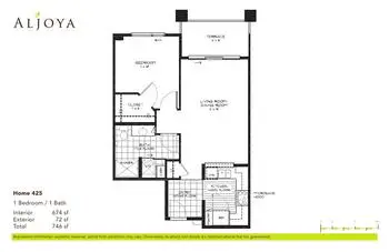 Floorplan of Aljoya Thornton Place, Assisted Living, Nursing Home, Independent Living, CCRC, Seattle, WA 1