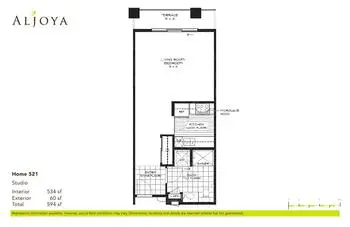 Floorplan of Aljoya Thornton Place, Assisted Living, Nursing Home, Independent Living, CCRC, Seattle, WA 5