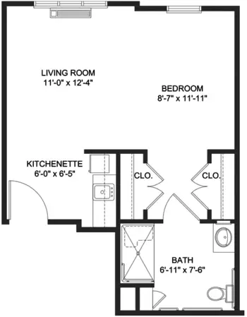 Floorplan of Wesley Pines, Assisted Living, Nursing Home, Independent Living, CCRC, Lumberton, NC 4