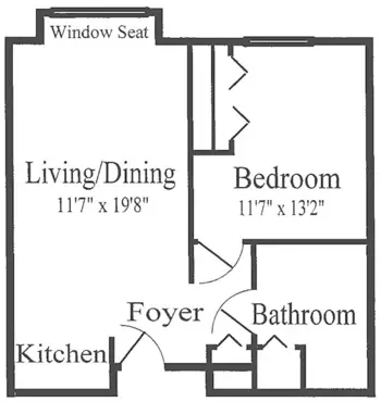 Floorplan of Falls River Court, Assisted Living, Memory Care, Raleigh, NC 2