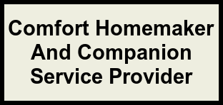 Logo of Comfort Homemaker And Companion Service Provider, , Lake Worth, FL