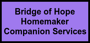Logo of Bridge of Hope Homemaker Companion Services, , Jacksonville, FL