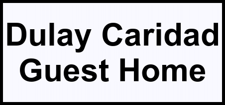 Logo of Dulay Caridad Guest Home, Assisted Living, Stockton, CA