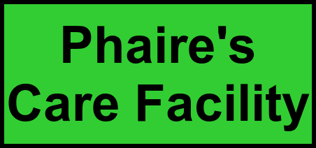 Logo of Phaire's Care Facility, Assisted Living, Eutawville, SC