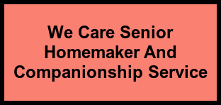 Logo of We Care Senior Homemaker And Companionship Service, , Navarre, FL
