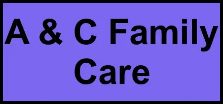 Logo of A & C Family Care, Assisted Living, Bladenboro, NC