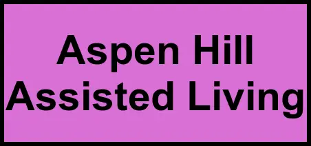 Logo of Aspen Hill Assisted Living, Assisted Living, Woodbridge, VA