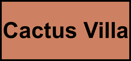 Logo of Cactus Villa, Assisted Living, Scottsdale, AZ