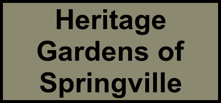 Logo of Heritage Gardens of Springville, Assisted Living, Springville, UT