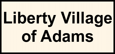 Logo of Liberty Village of Adams, Assisted Living, Adams, WI