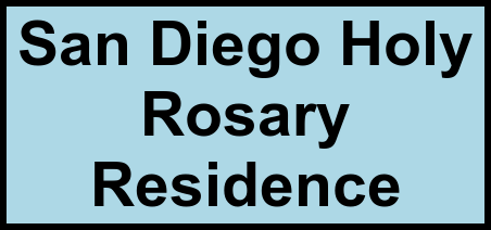 Logo of San Diego Holy Rosary Residence, Assisted Living, San Diego, CA