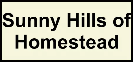 Logo of Sunny Hills of Homestead, Assisted Living, Princeton, FL