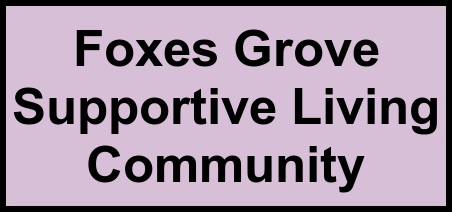 Logo of Foxes Grove Supportive Living Community, Assisted Living, Wood River, IL