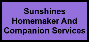 Logo of Sunshines Homemaker And Companion Services, , Pahokee, FL