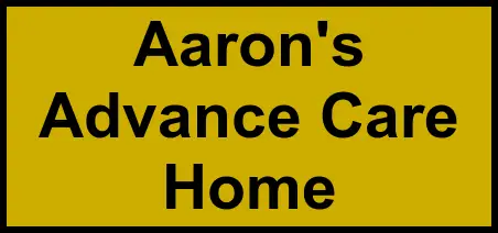 Logo of Aaron's Advance Care Home, Assisted Living, Walnut Creek, CA
