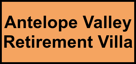 Logo of Antelope Valley Retirement Villa, Assisted Living, Lancaster, CA