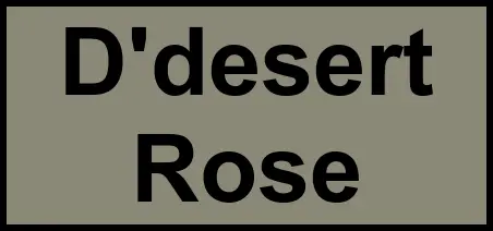 Logo of D'desert Rose, Assisted Living, Hesperia, CA
