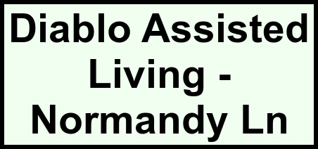 Logo of Diablo Assisted Living - Normandy Ln, Assisted Living, Walnut Creek, CA