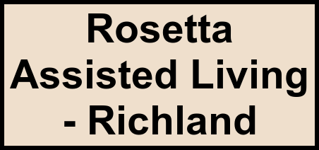 Logo of Rosetta Assisted Living - Richland, Assisted Living, Memory Care, Richland, WA