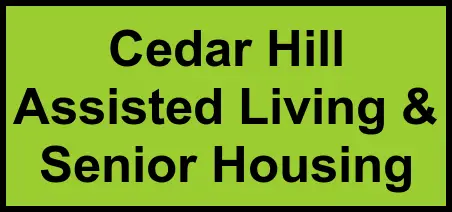 Logo of Cedar Hill Assisted Living & Senior Housing, Assisted Living, Bark River, MI