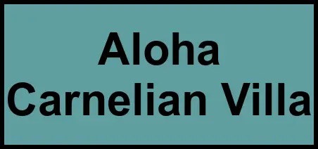Logo of Aloha Carnelian Villa, Assisted Living, Anaheim, CA