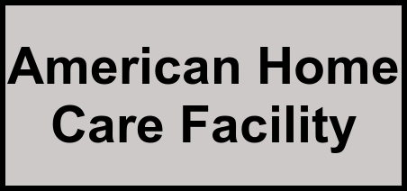 Logo of American Home Care Facility, Assisted Living, Miami, FL