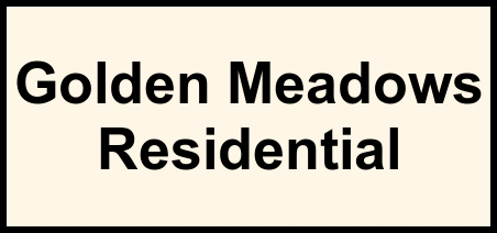 Logo of Golden Meadows Residential, Assisted Living, Las Vegas, NV