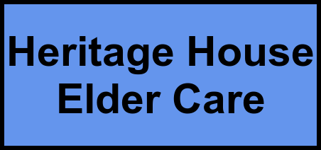 Logo of Heritage House Elder Care, Assisted Living, Faribault, MN