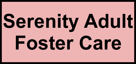 Logo of Serenity Adult Foster Care, Assisted Living, Cadillac, MI