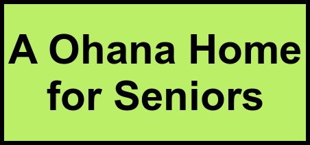 Logo of A Ohana Home for Seniors, Assisted Living, Concord, CA