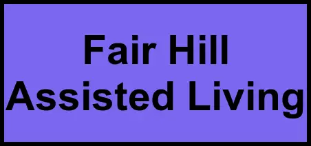 Logo of Fair Hill Assisted Living, Assisted Living, Elkton, MD