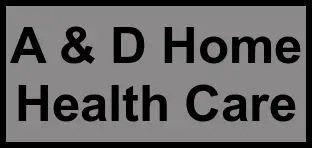 Logo of A & D Home Health Care, , Saginaw, MI