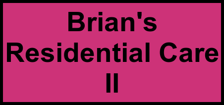 Logo of Brian's Residential Care II, Assisted Living, Branchville, SC