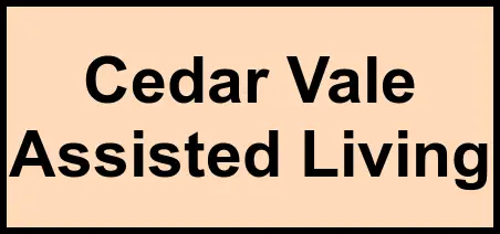 Logo of Cedar Vale Assisted Living, Assisted Living, Nashua, IA