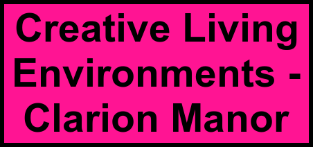 Logo of Creative Living Environments - Clarion Manor, Assisted Living, Waukesha, WI