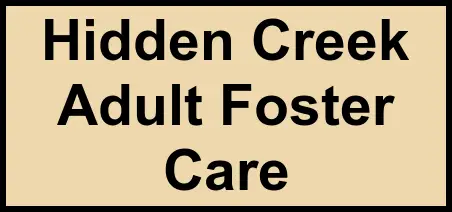 Logo of Hidden Creek Adult Foster Care, Assisted Living, Hartland, MI