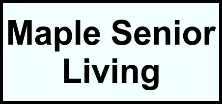Logo of Maple Senior Living, Assisted Living, Lamar, MO