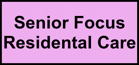 Logo of Senior Focus Residental Care, Assisted Living, Riverside, CA