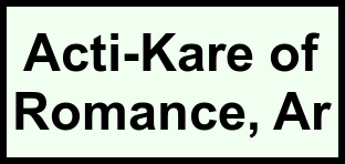 Logo of Acti-Kare of Romance, Ar, , Romance, AR