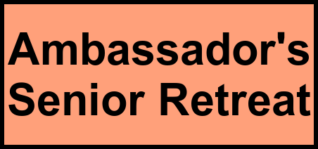 Logo of Ambassador's Senior Retreat, Assisted Living, San Diego, CA